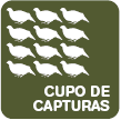 Cupo de capturas por cazador y día