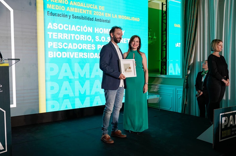 Premiado: Asociación Serbal y Asociación Hombre y Territorio, S.O.S. Caretta: Pescadores por la Biodiversidad.