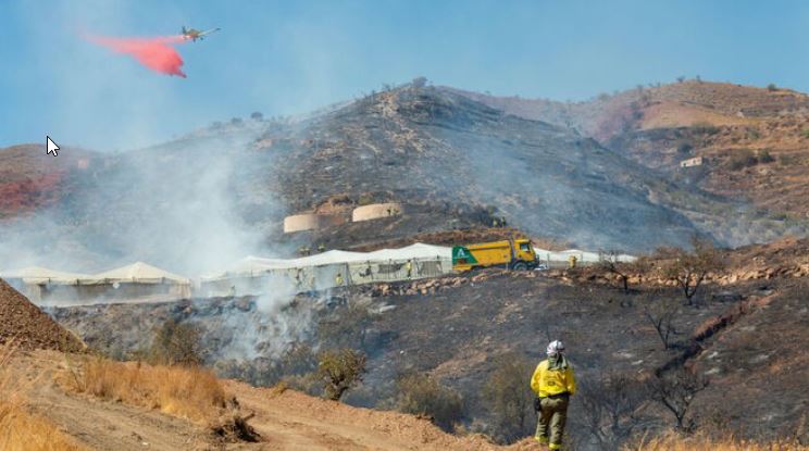 Plan integrado de caza del terreno afectado por el incendio de “Los Guájares”, en la provincia de Granada. Septiembre 2022