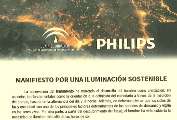 Manifiesto por una iluminación sostenible - enlace