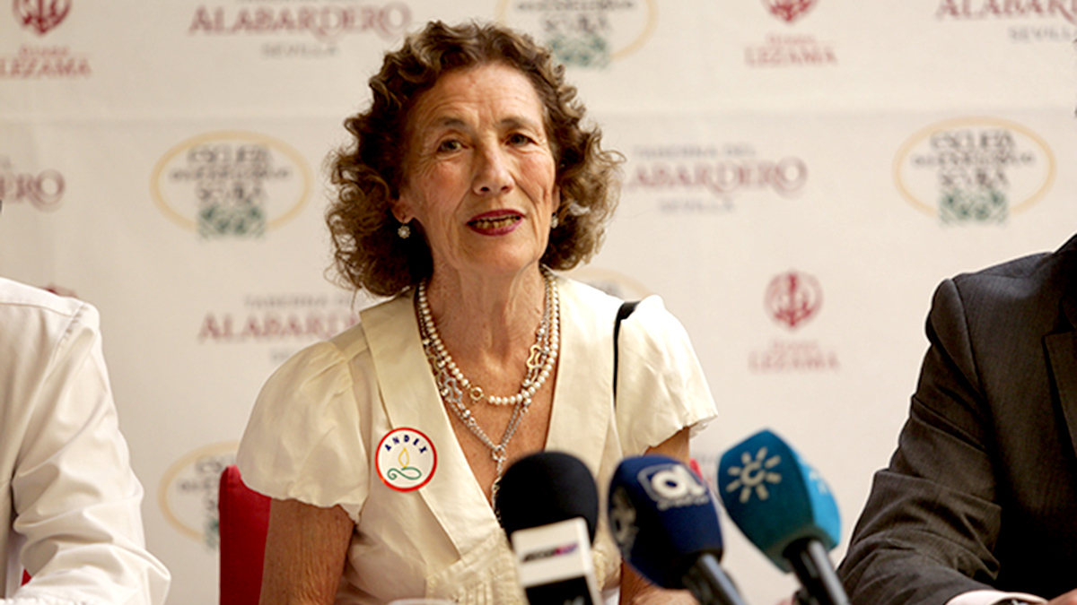 María Luisa Guardiola, presidenta de la asociación Andex.