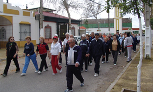 Participantes en el programa Rutas para una Vida Sana.