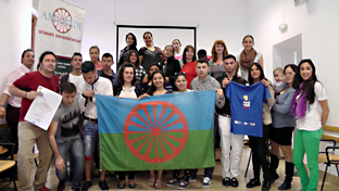 Jóvenes participantes en el proyecto.