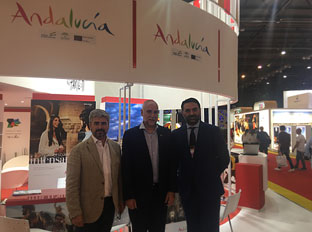 Estand de Andalucía en la FIT de América Latina.