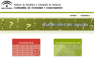 Web del Instituto de Estadística y Cartografía de Andalucía.