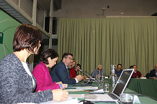 El consejero Rodrigo Sánchez Haro en la reunión del Consejo Andaluz de la Producción Ecológica.