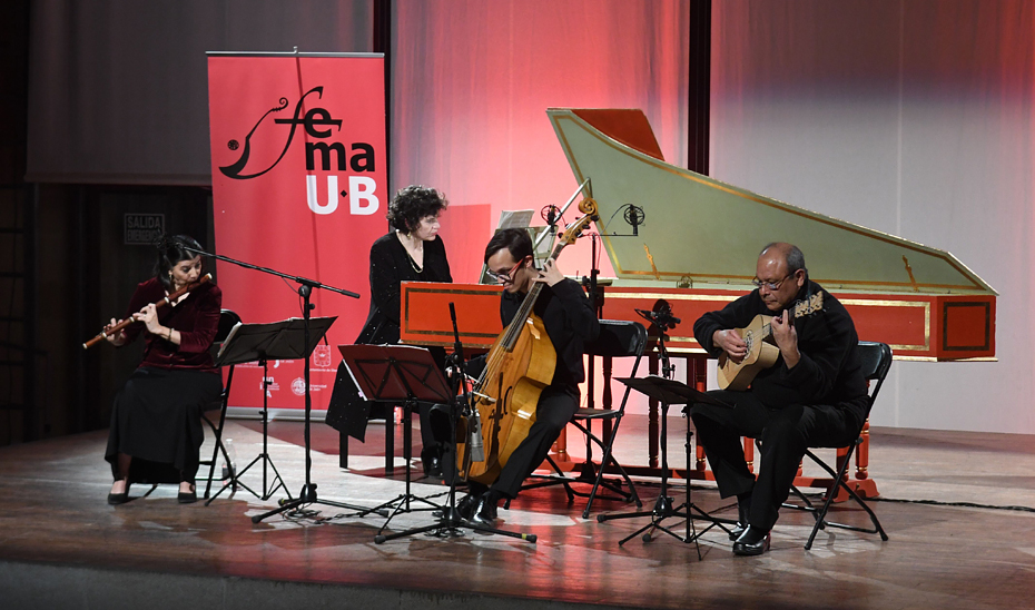 Concierto la última edición del Festival de Música Antigua de Úbeda y Baeza, en 2017.