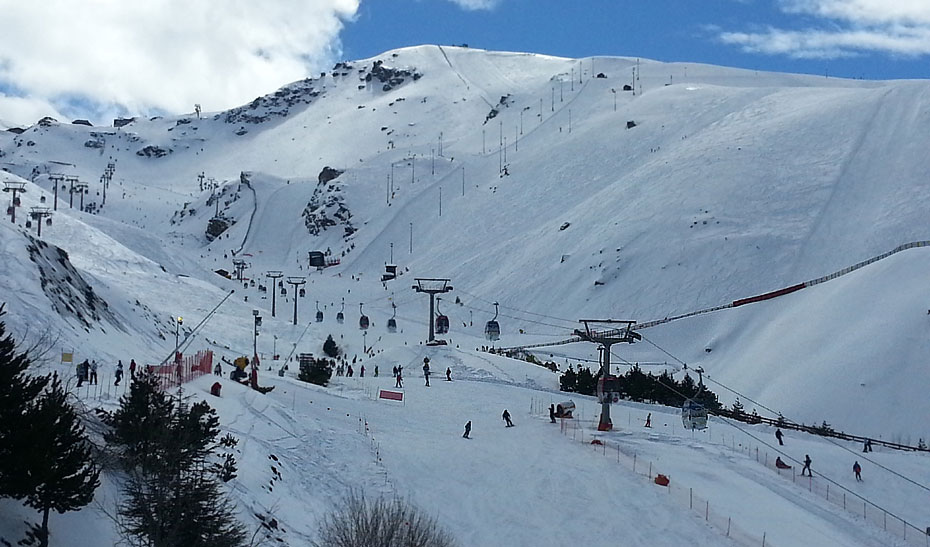 Estación de esquí de Sierra Nevada.