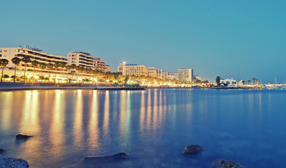La ciudad de Marbella, uno de los destinos turísticos más destacados de la la Costa del Sol.