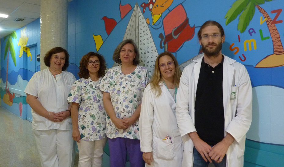 Nuevo equipo de cuidados paliativos pediátricos de referencia provincial en el Hospital Juan Ramón Jiménez de Huelva.