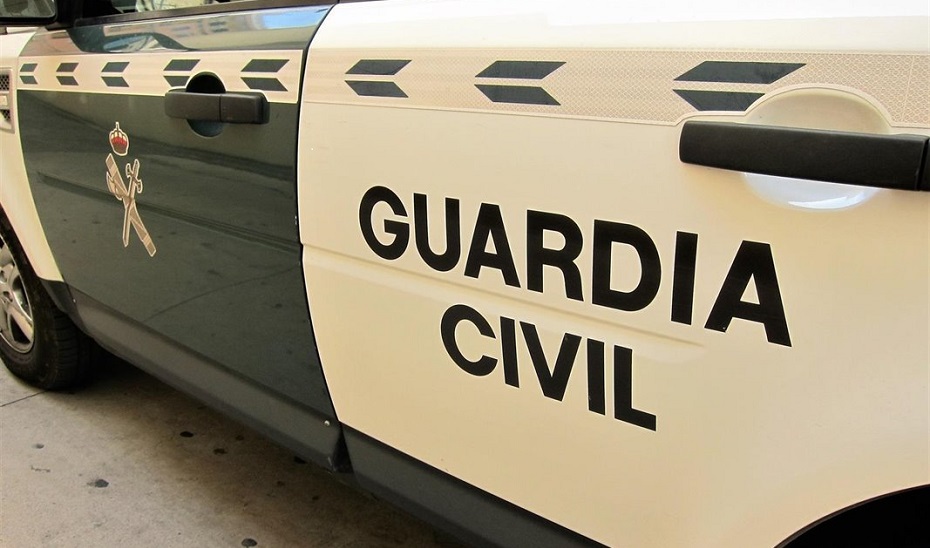 Vehículo de la Guardia Civil.