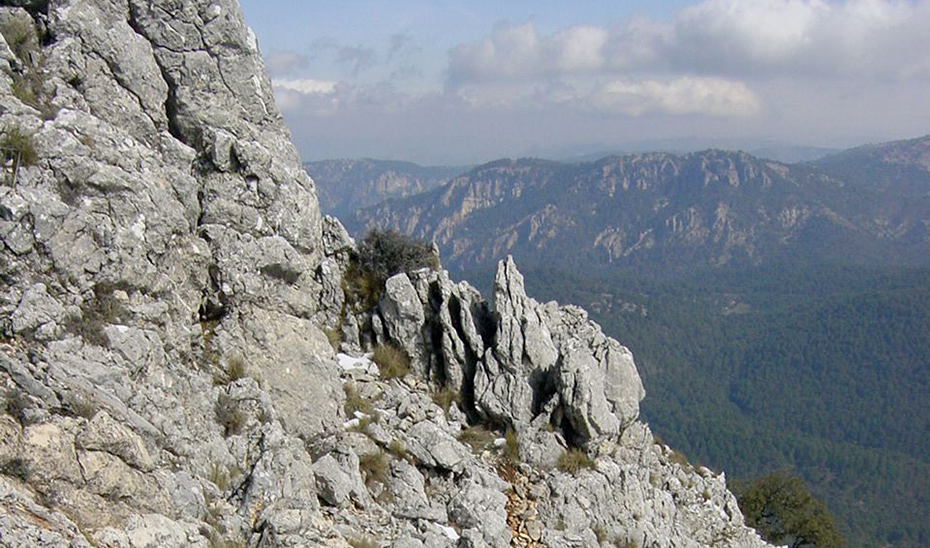 Vista general de la Sierra de Cazorla, Segura y Las Villas.