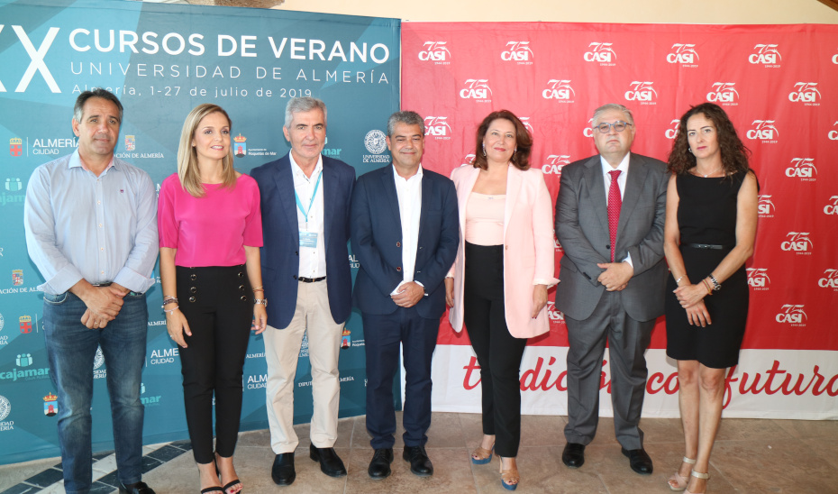 La consejera Carmen Crespo inaugura el XX Curso de Verano de la Universidad de Almería.