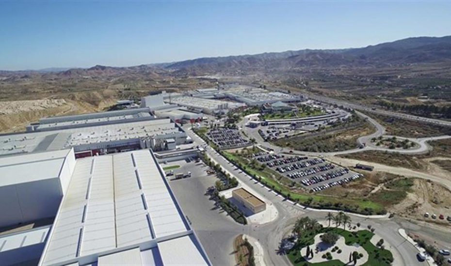 Instalaciones de Grupo Cosentino en Almería. Foto: Europa Press