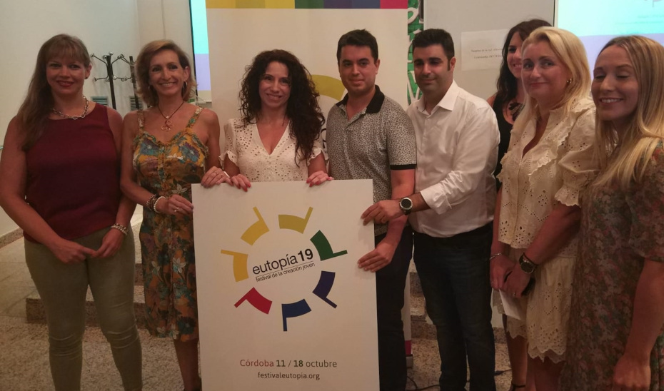 La consejera Rocío Ruiz presenta el festival Eutopía 2019, que se celebrará en Córdoba del 11 al 18 de octubre.