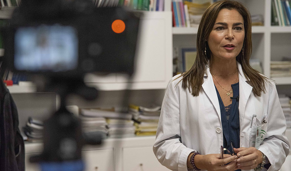 La doctora María Jesús Pareja, coordinadora autonómica de la Red de Laboratorios Clínicos del sistema sanitario público.