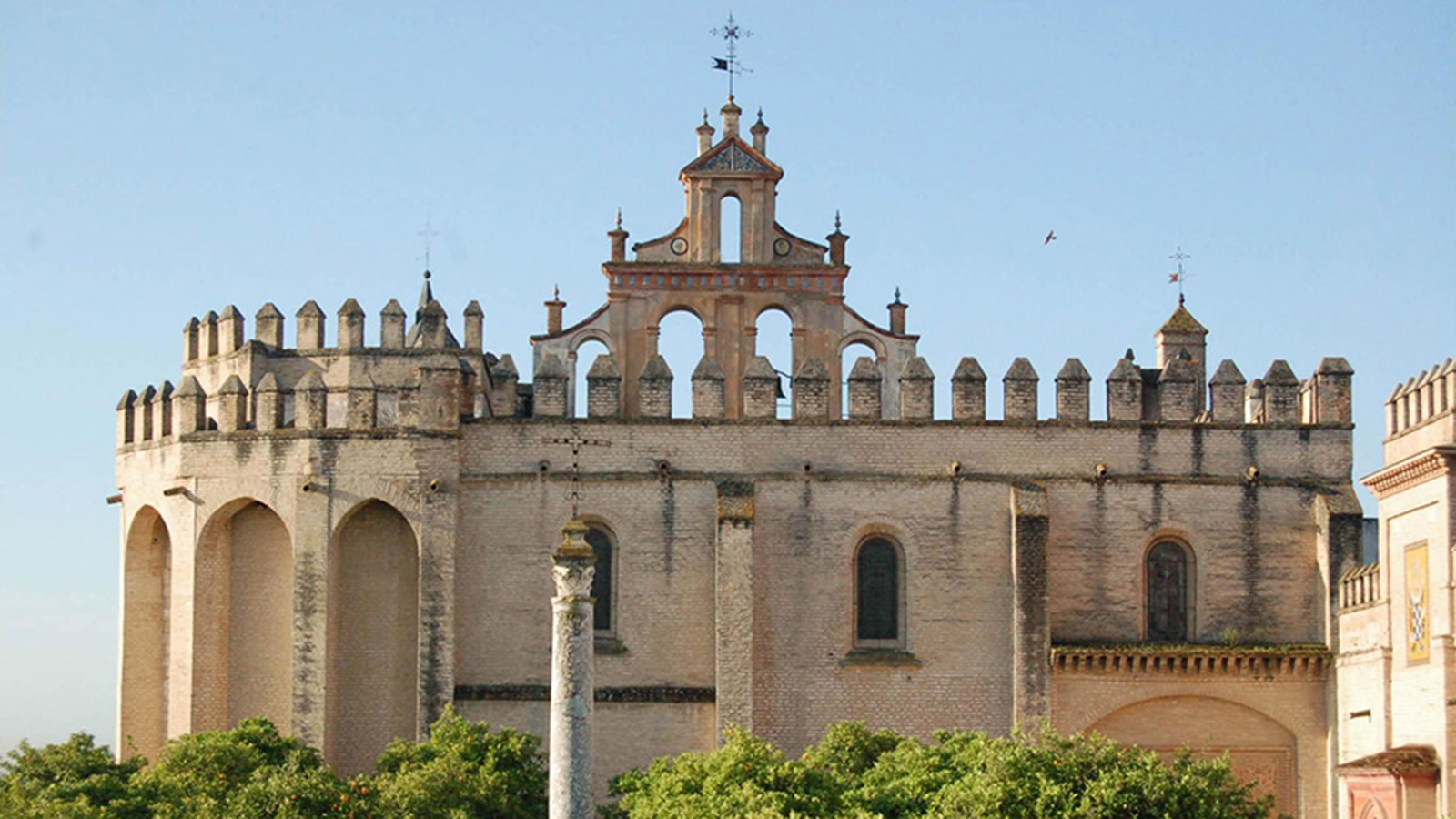 El monasterio de San Isidoro del Campo, en Santiponce.