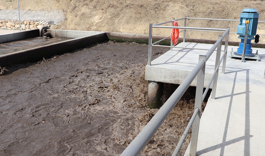 Imagen de una Estación Depuradora de Aguas Residuales (EDAR).