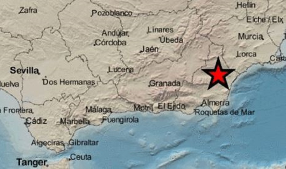 Terremoto en Arboleas.