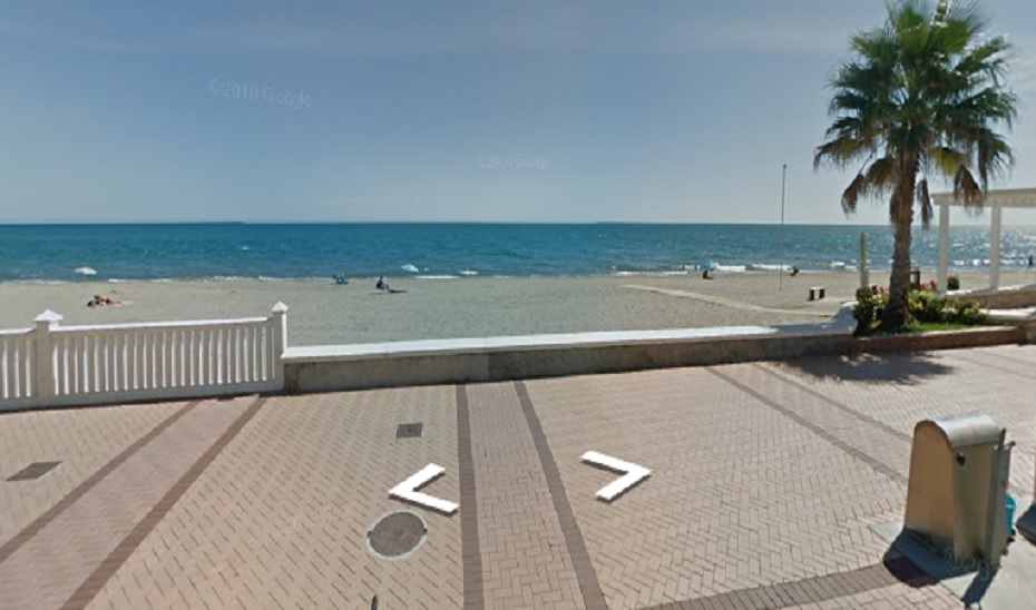 Playa de las Gaviotas en Fuengirola.