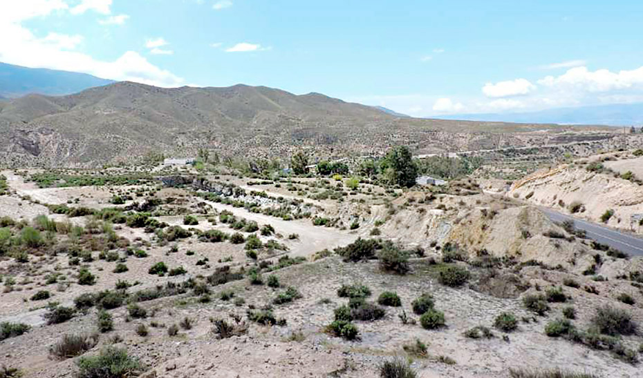 Yacimiento de Terrera Ventura, en Tabernas (Almería).