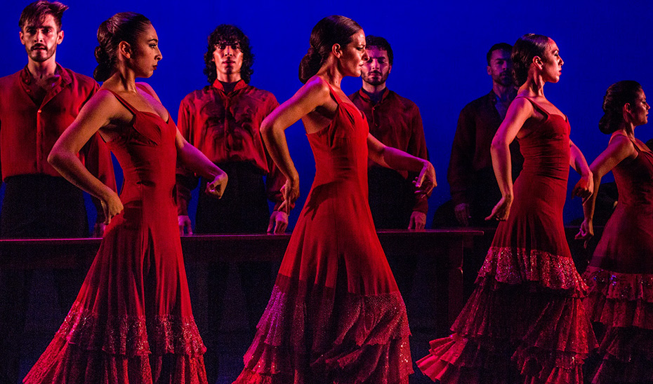 Actuación del Ballet Flamenco de Andalucía.