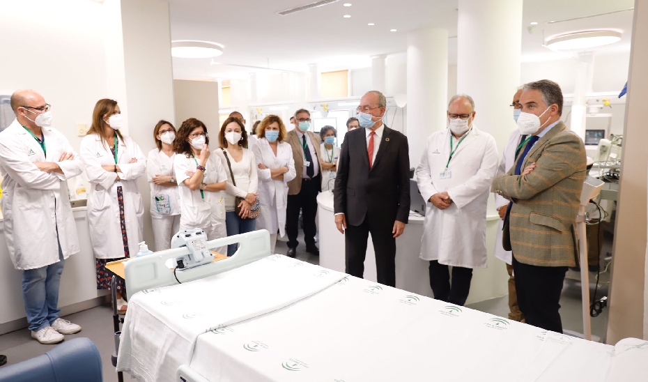 Elías Bendodo inaugura la nueva unidad ictus del Hospital Virgen de la Victoria.Elías Bendodo inaugura la nueva unidad ictus del Hospital Virgen de la Victoria.