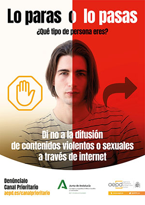 Una de las imágenes de la campaña del IAJ.