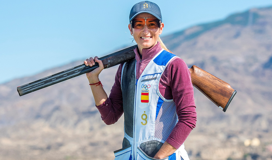 Fátima Gálvez participa por tercera vez en unos Juegos en la especialidad de de tiro olímpico.