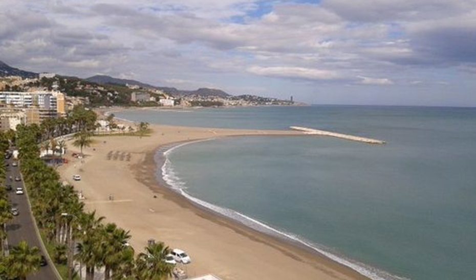 Playa de la Malagueta.