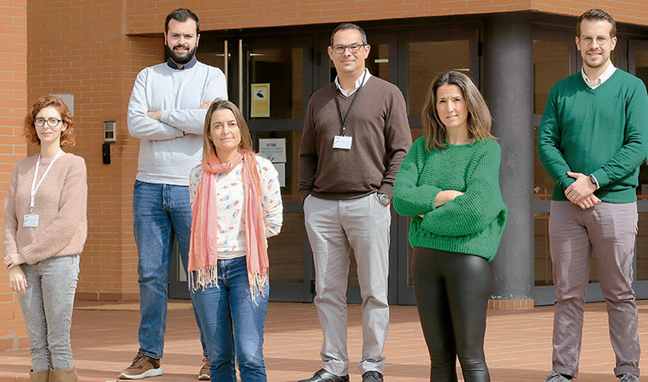 El equipo de investigadores de la Fundación Progreso y Salud, liderado por Berta de la Cerda.