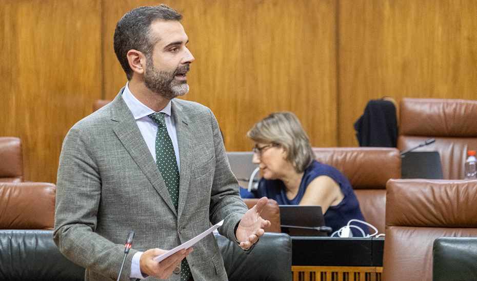 Intervención de Ramón Fernández-Pacheco en el Parlamento.