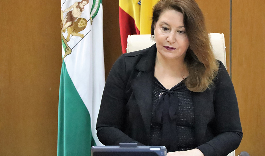 La consejera de Agricultura, Pesca, Agua y Desarrollo Rural, Carmen Crespo, ha mantenido una reunión telemática con el secretario de Estado de Medio Ambiente, Hugo Morán.