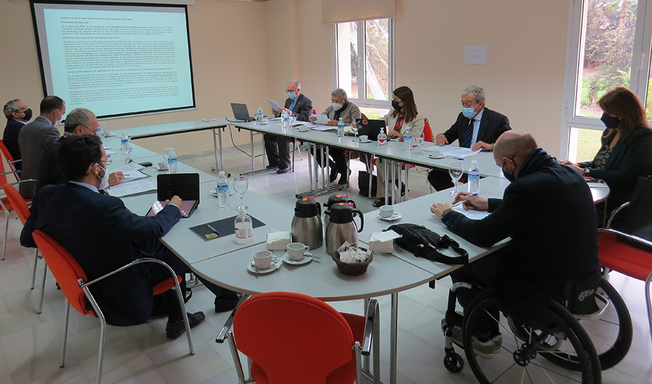 Rogelio Velasco presidió la reunión del consejo de administración del Málaga TechPark.