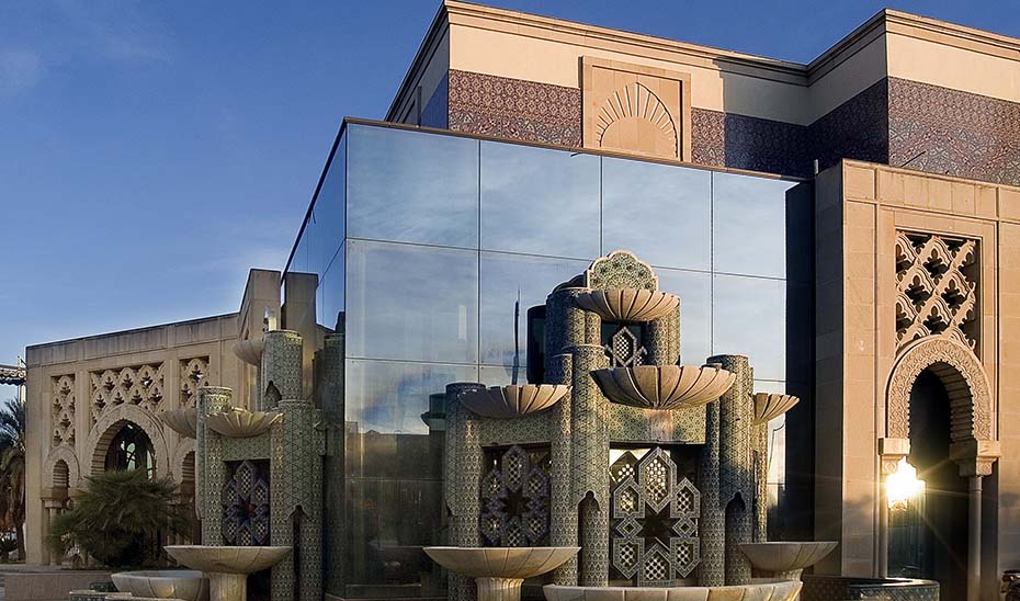Pabellón de Marruecos, sede de la Fundación Tres Culturas.