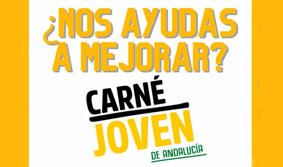 Campaña sobre el Carné Joven.