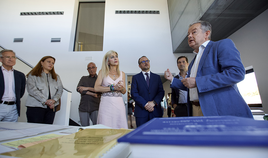 La consejera de Cultura, Patricia del Pozo, presidió el ingreso en el Archivo General de Andalucía de los nuevos documentos.