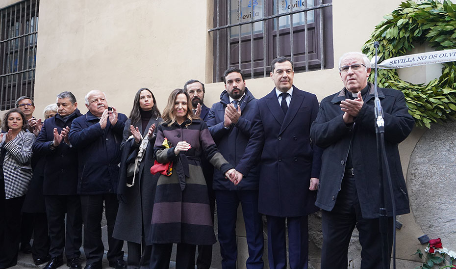 Moreno recuerda a Alberto y Ascen que dieron la vida por la