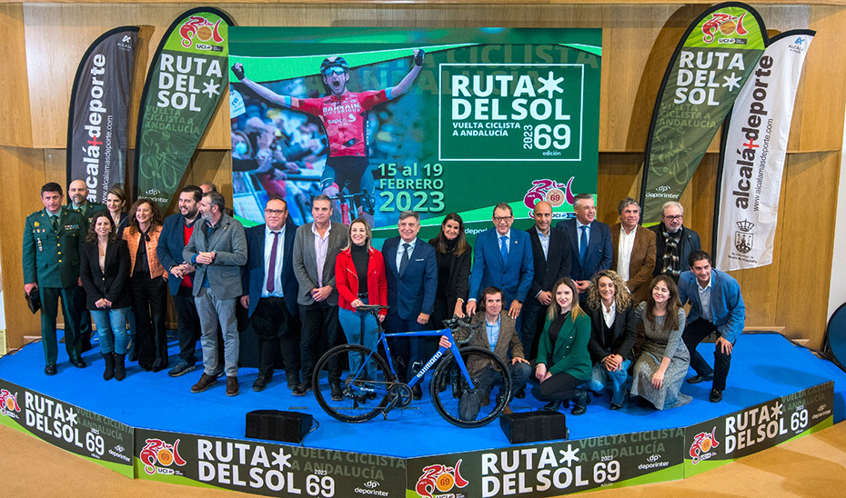 Presentación de la Ruta del Sol Vuelta Ciclista a Andalucía.