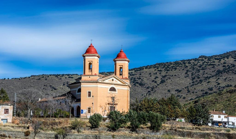 Santuario Nuestra Señora de la Consolación de Tices, en Ohanes (Almería).