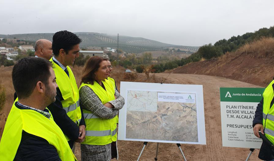 Acto de presentación de un camino rural de Jaén incluido en el Plan Itínere (archivo).