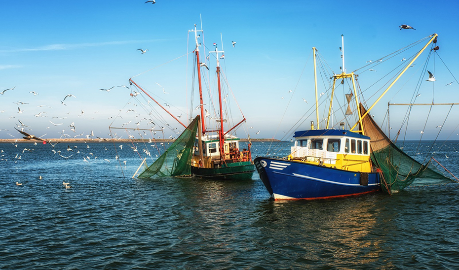 Barcos de la flota andaluza.