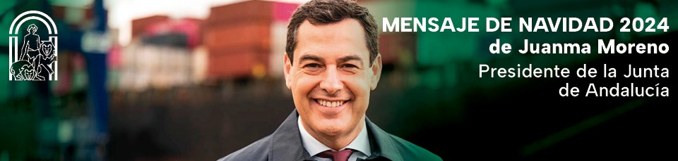 Mensaje de Navidad del presidente de la Junta de Andalucía, Juanma Moreno