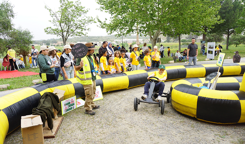 Circuito de educación vial 'Cuidado con los linces'.