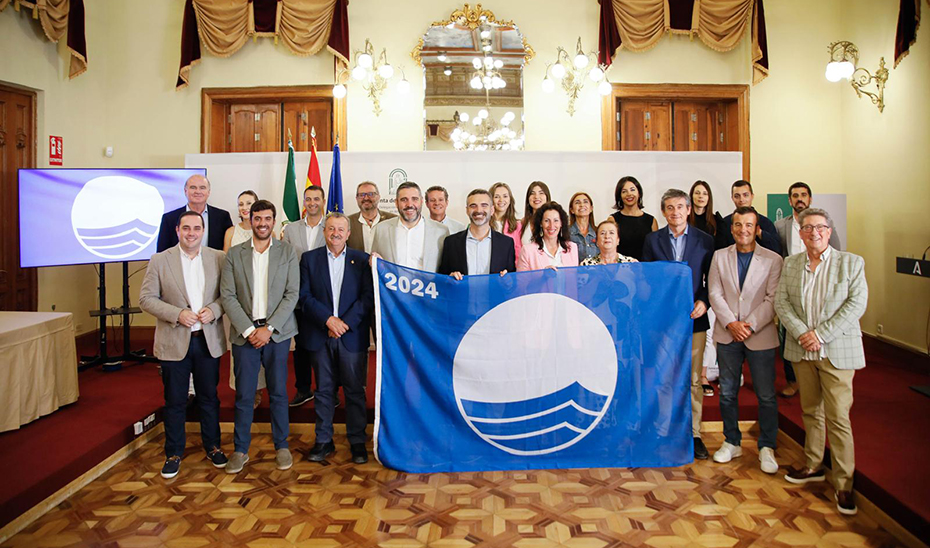 Entrega de Banderas azules en Almería