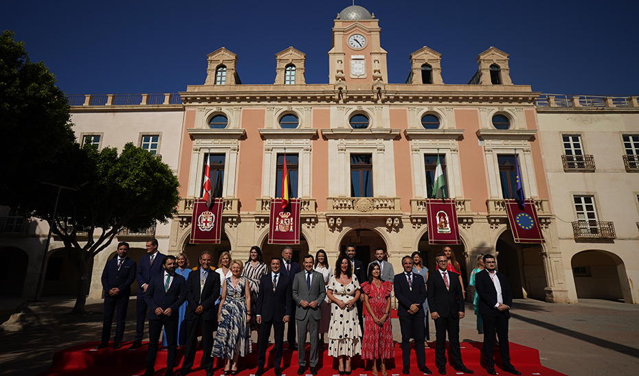 Moreno indica que Almería suma un activo patrimonial clave con la rehabilitación de las Casas Consistoriales