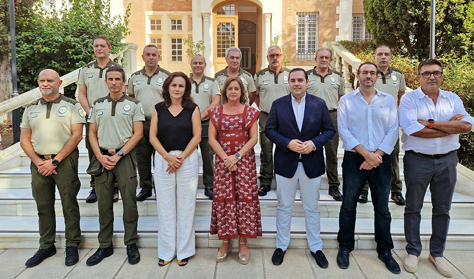 Reunión con los agentes de Medio Ambiente