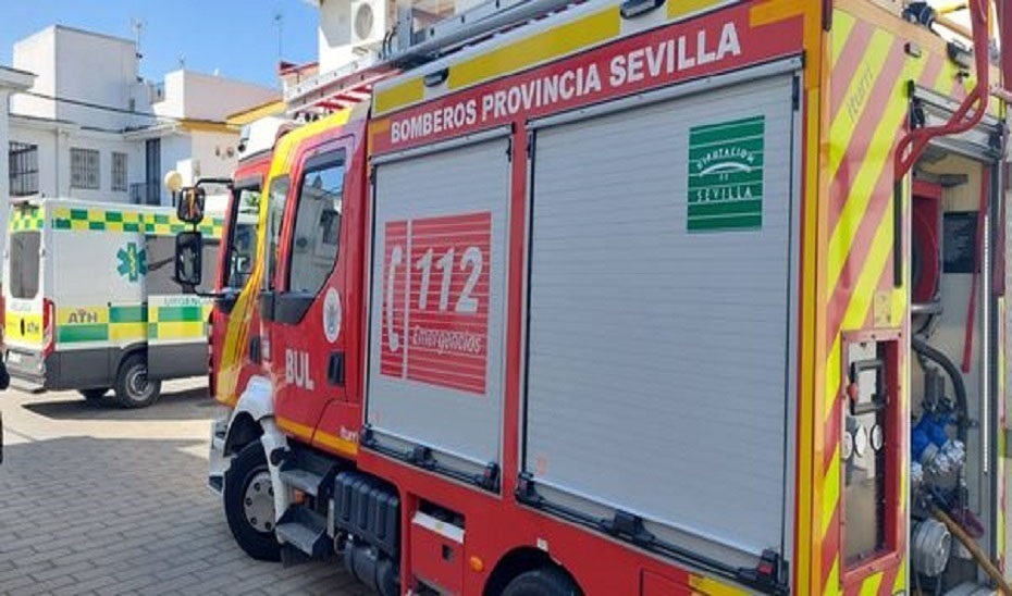 Un fallecido y seis heridos tras el derrumbe de una planta en una obra en Camas