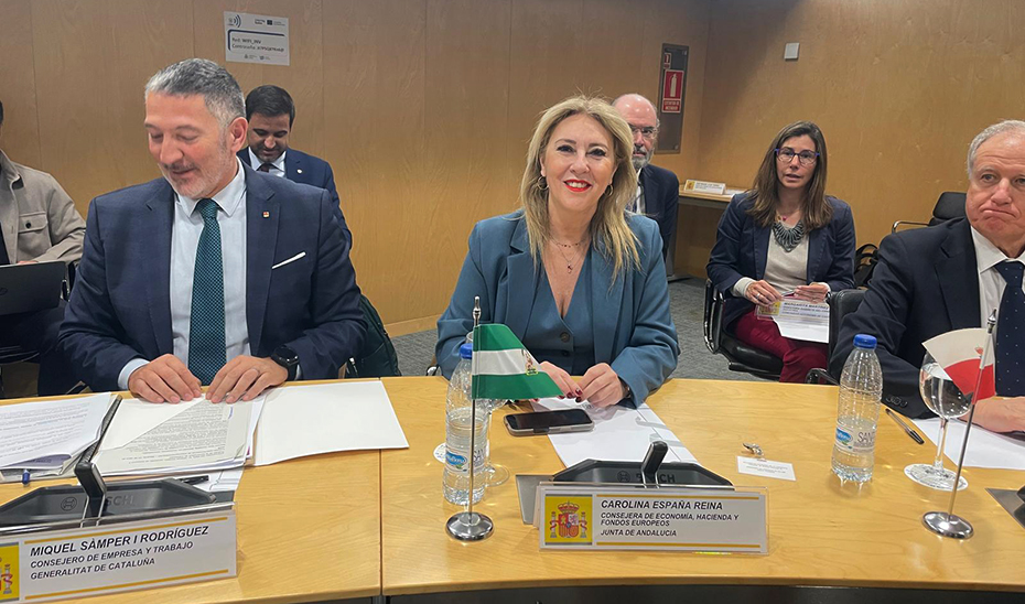 Carolina España ha participado en Madrid en la reunión del Pleno del Consejo Interterritorial de Internalización celebrado.