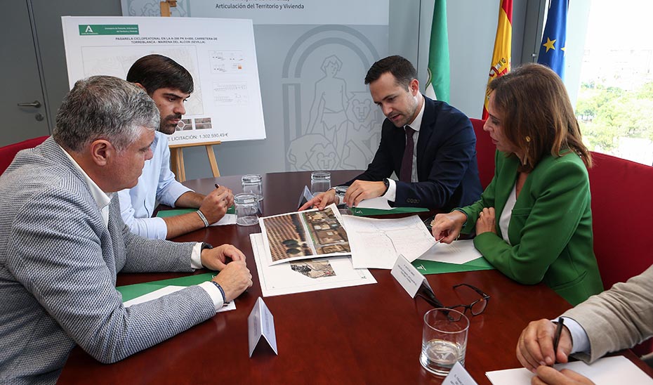 Adjudicadas las obras de la pasarela peatonal que mejorará la seguridad vial en Mairena del Alcor